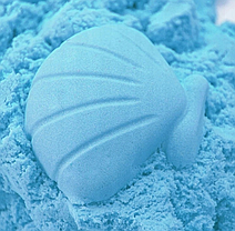 Кінетичний пісок набір з пісочницею і формочками 5 кг, фото 5