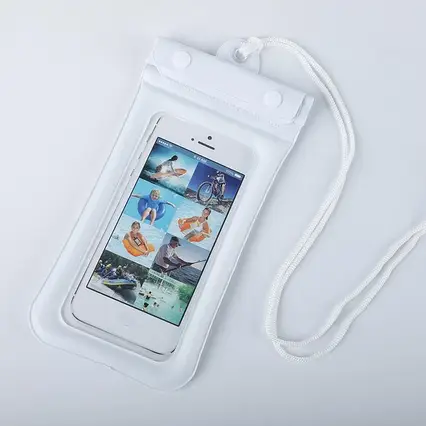 Водонепроникний чохол для смартфона та документів на кнопках зі шнуром, Водонепроникний чохол для мобільних, фото 1