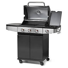 Мангал-барбекю з кришкою 3 пальники 122 x 57 x 112 см Fieldmann FZG 3013 газовий гриль