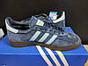 Чоловічі кросівки Adidas Handball Spezial Blue кеди Адідас Спеціал Спешл сині замшеві весна осінь, фото 8