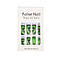 Накладні нігті 24 шт. ківі + клейові стики для нігтів, типси балерина для манікюру, фото 5