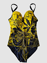 Купальник слитный    Fuba 22119 Лидия желтый(В НАЛИЧИИ ТОЛЬКО 48 50 52 54 56 УКР р-ры), фото 3