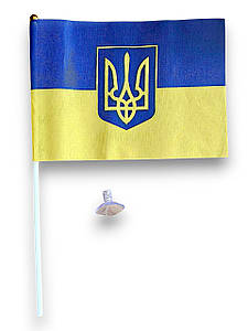 Прапорець України з присоскою