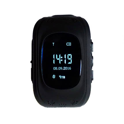 Дитячі розумні годинник Smart Watch GPS трекер Q50/G36 Black, фото 1