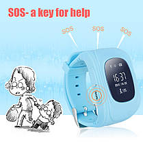 Дитячі розумні годинник Smart Watch GPS трекер Q50/G36 Pink, фото 5