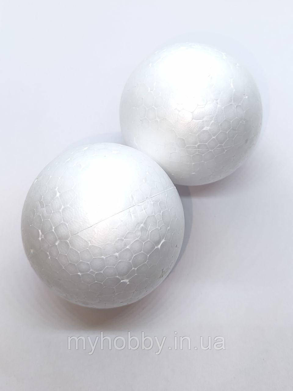 Куля пінопластова для декору 8см, фото 1