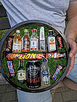 Подарочный бокс Запаска настоящего мужчины XL! Подарок парню, мужу, любимому, дяде, дедушке, отцу, крёстному!