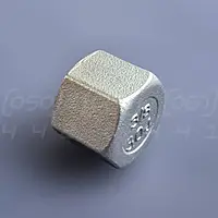 Заглушка муфтова нержавіюча DN10 (3/8") шестигранна, внутрішня різьба BSPP, н/ж сталь AISI304, Class 150