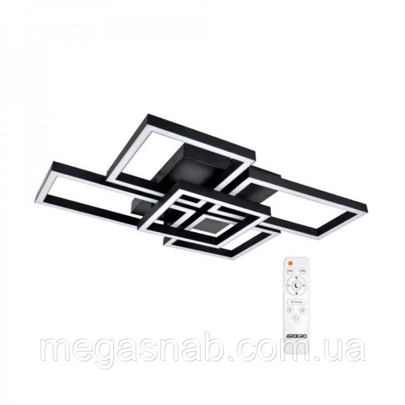 Світильник LED 95W 3000K-6000K Чорний 6050 Lm (710*490*95 mm) AL6495 URBAN Ardero, фото 1