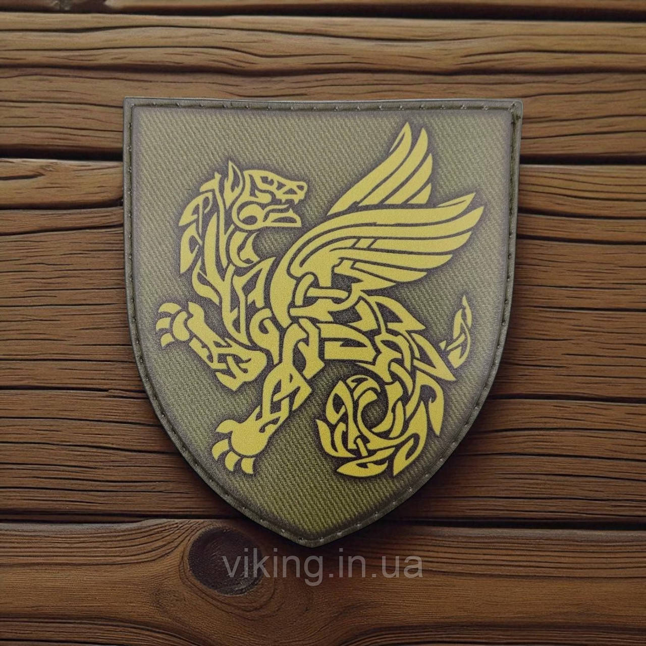 Патч / шеврон 158 ОМБр (окрема механізована бригада) Олива, фото 1