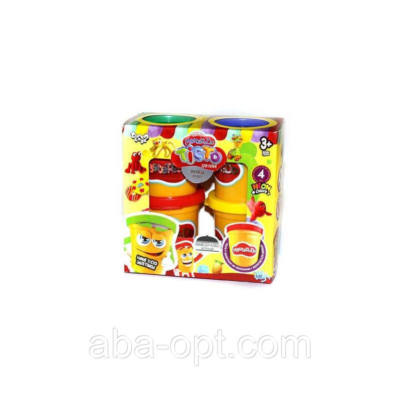 Гра Тісто для ліплення "Master Do" TMDB-01-03U (УКР) (12) 4 банки*50 г. "Danko Toys", фото 1