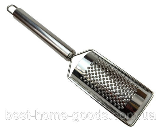 Терка для шоколаду, сиру, цитрусових і горіхів з нержавіючої сталі — кухонний гаджет для натирання і декору, фото 1