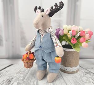 Іграшки інтер'єрні в стилі тильда Лосі