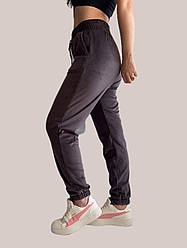 Батальні велюрові штани мод. 0170 моко