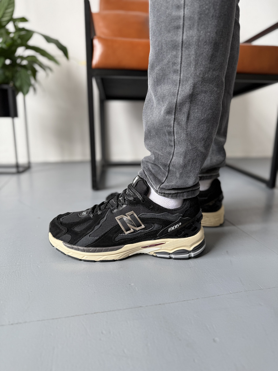 1906D Black Beige Gore-Tex, фото 1