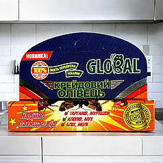 Інсектицид від тарганів та мурах Global (Глобал) крейдяний олівець коробочка, 20 г