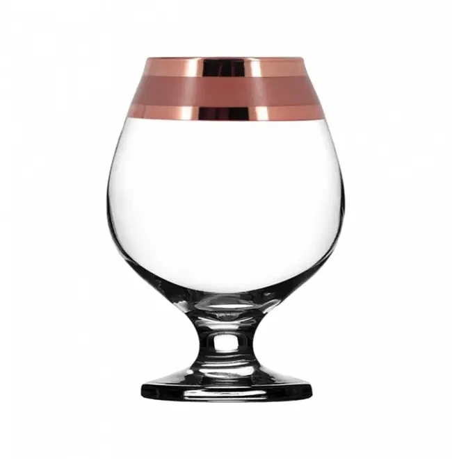 Набір келихів "Ампір" для бренді 400мл 6шт Гусак Кришталевий (ERV79-188/S), фото 1