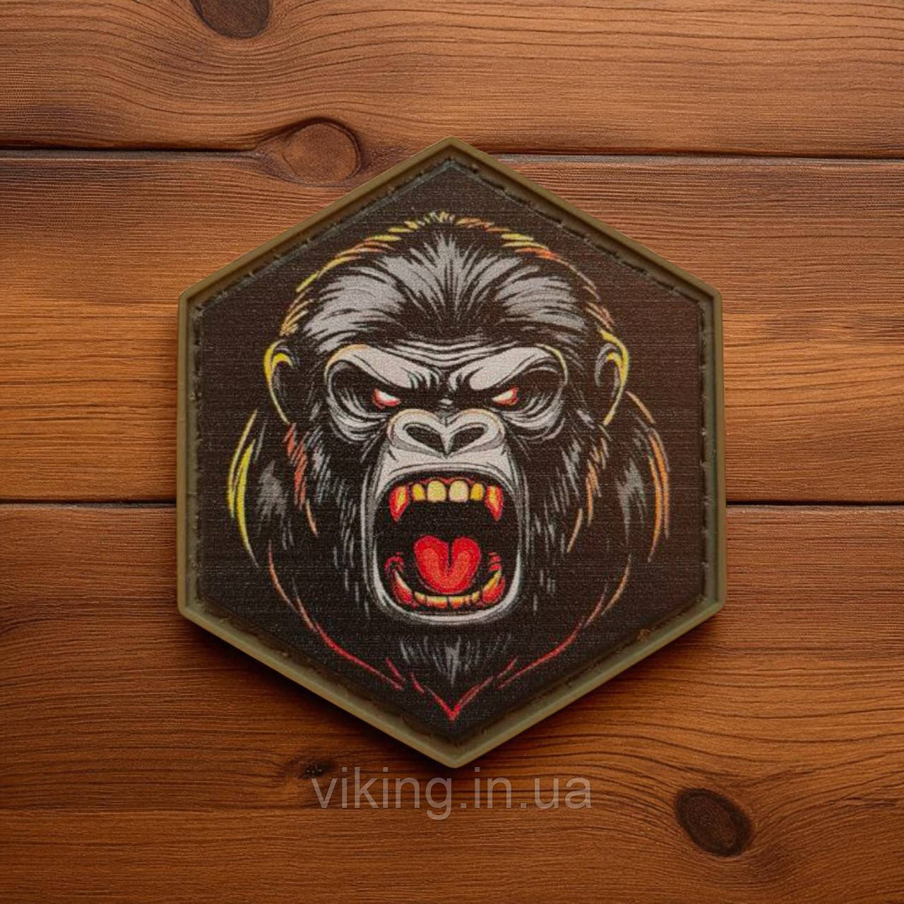 Патч / шеврон Злюча горила, фото 1