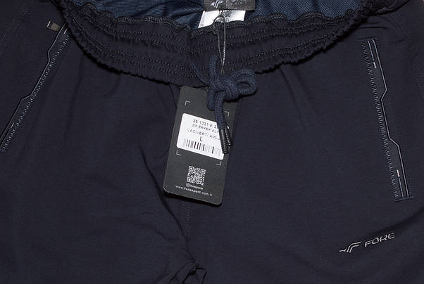 Спортивні штани Fore чоловічі чорні 7XL/6,8XL/7,9XL/8,10XL/9, фото 3