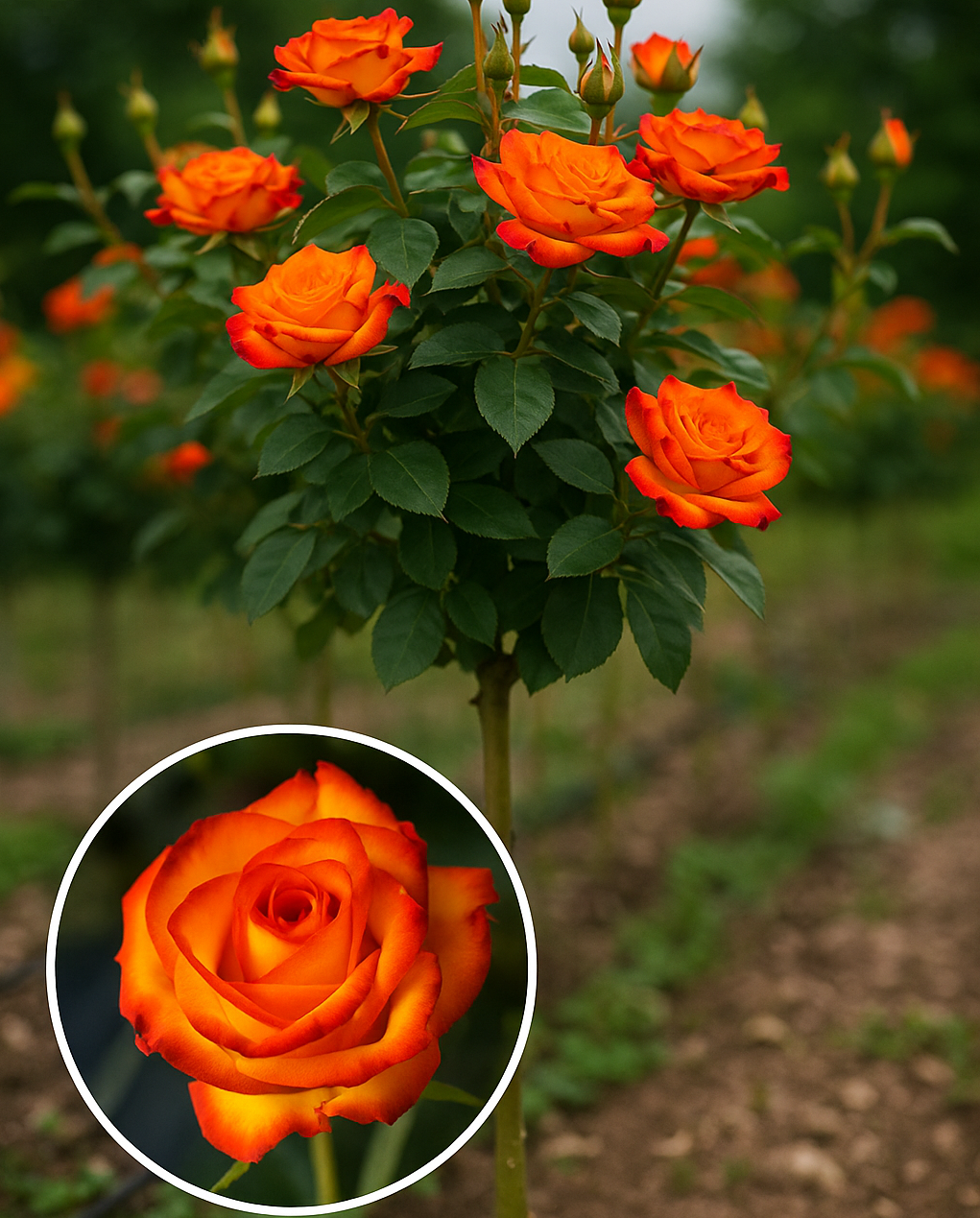 Троянда на штамбі "Ксюша", фото 1