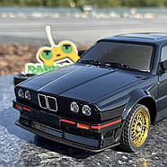 Дрифт машинка BMW Е30 на радіокеруванні 50 км/год чорна | Машинка для дрифту БМВ на радіоуправлінні | На пульті з гіроскопом, фото 2