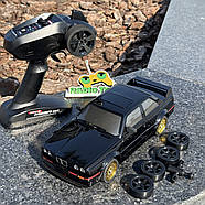 Дрифт машинка BMW Е30 на радіокеруванні 50 км/год чорна | Машинка для дрифту БМВ на радіоуправлінні | На пульті з гіроскопом, фото 3