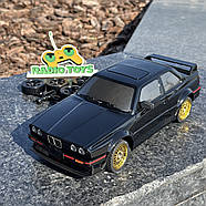 Дрифт машинка BMW Е30 на радіокеруванні 50 км/год чорна | Машинка для дрифту БМВ на радіоуправлінні | На пульті з гіроскопом, фото 6