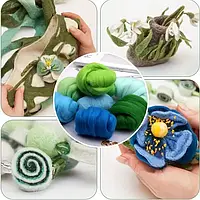 Вовна для валяння та супутні матеріали