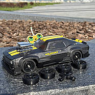 Дрифт машинка Dodge Charger на радіокеруванні 50 км/год жовта| Машинка для дрифту на радіоуправлінні | На пульті з гіроскопом, фото 8