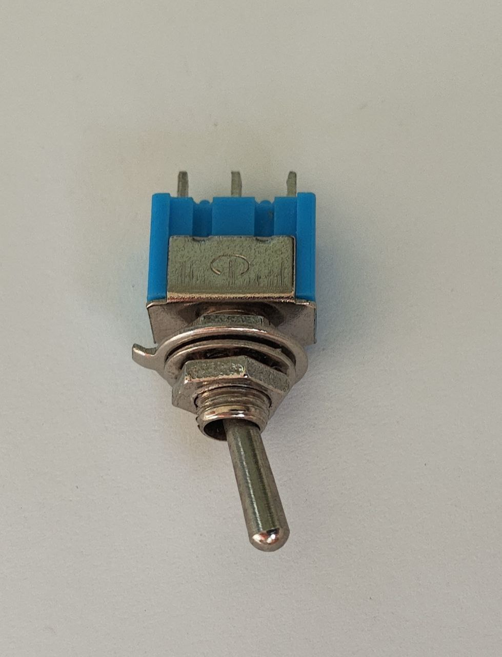 Перемикач Аско 1 квадратний синій