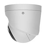 IP-відеокамера 5Mp Ajax TurretCam HL (5 Mp/2.8 mm) White f=2.8mm, ІЧ+LED-підсвічування, з мікрофоном, фото 3