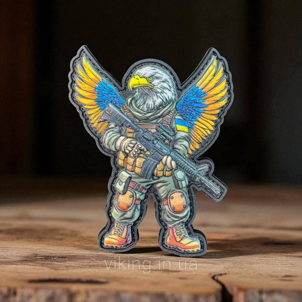 Патч / шеврон Зі зброєю орел, фото 1