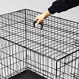 Клітка для собак металева AML L (91Х57Х64), фото 5