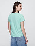 Жіноча футболка GAP з логотипом 1159842382 (Зелений S), фото 2