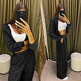 Костюм велюровий спортивний в кольорах 9926, фото 6