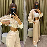 Костюм велюровий спортивний в кольорах 9926, фото 3