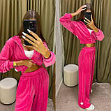 Костюм велюровий спортивний в кольорах 9926, фото 5