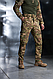 Тактичні штани ріп-стоп мультикам чоловічі, військові польові штани з тканини rip stop з кишенями - фото 3 - id-p2738170746