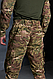 Тактичні штани ріп-стоп мультикам чоловічі, військові польові штани з тканини rip stop з кишенями - фото 7 - id-p2738170746
