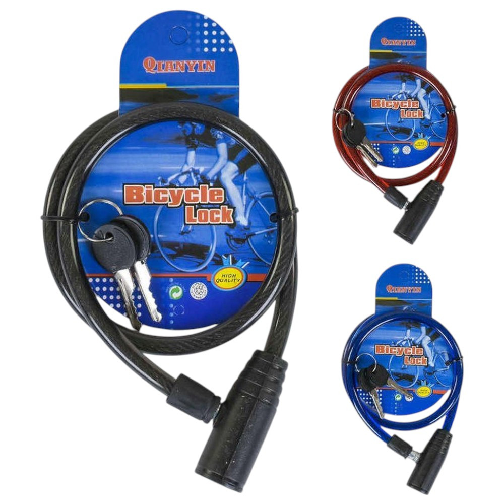Велосипедний замок дешевий, фото 1