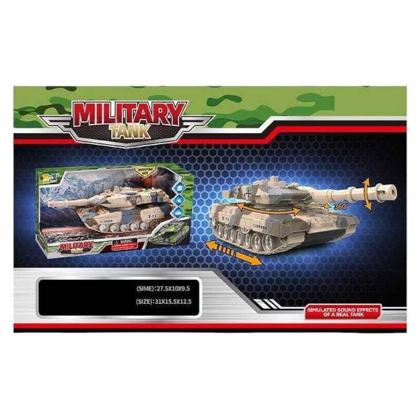 Іграшка Танк зі звуком та підсвічуванням Military Tank