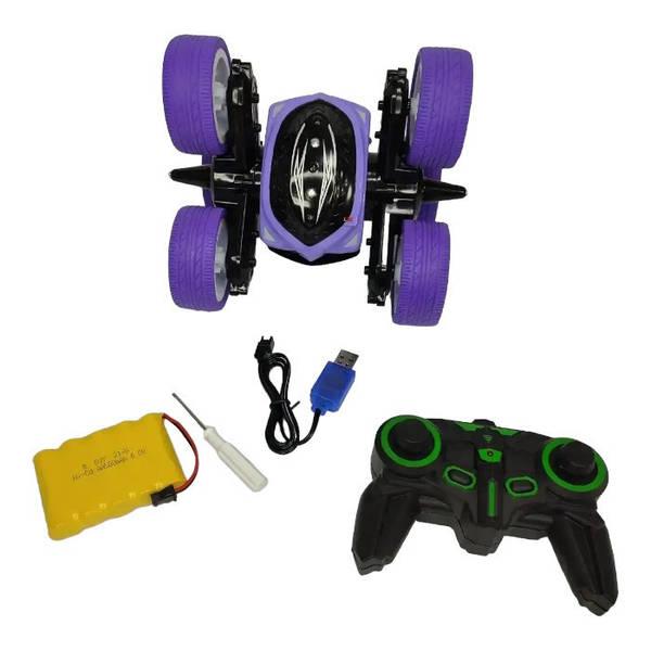 Машинка перевертень на радіокеруванні Tri Wheeler Slide and Stunt Фіолетова