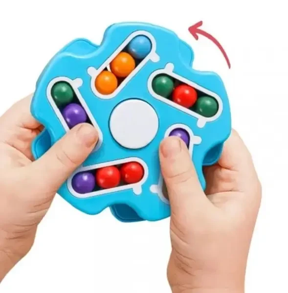 Головоломка антистрес Magic Bean Cube NJ-0068 Блакитна