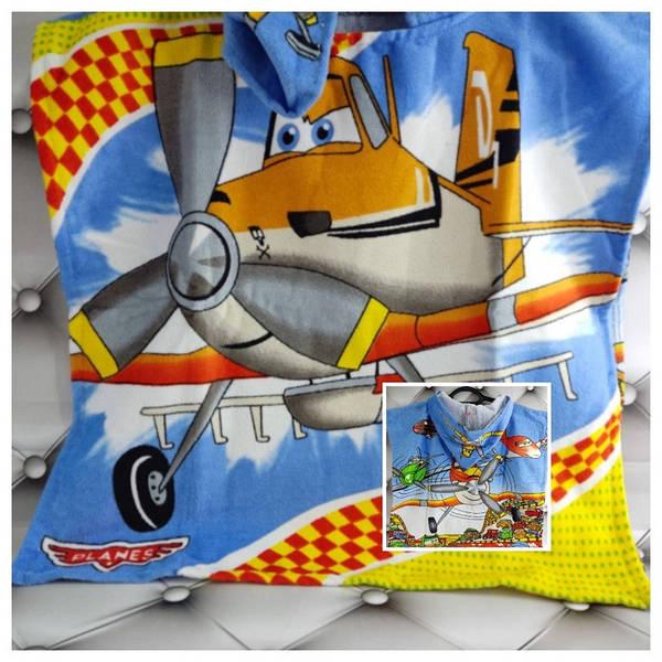 Пончо пляжне дитяче Ucak Махра/велюр