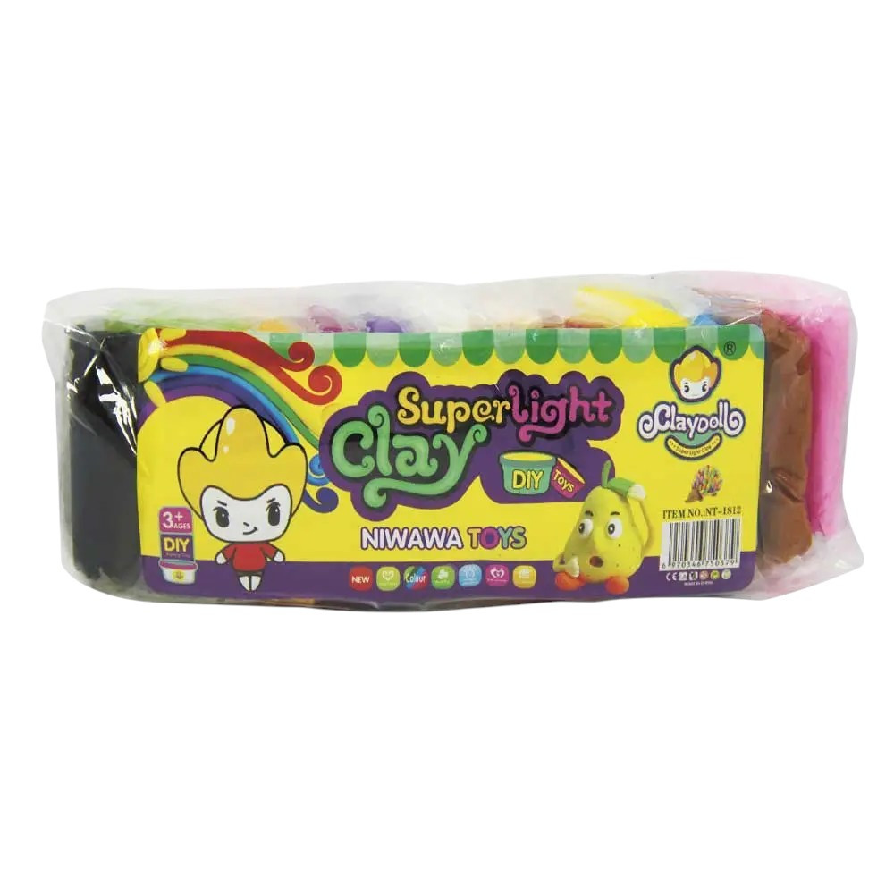 Пластилін кульковий упаковка 12шт