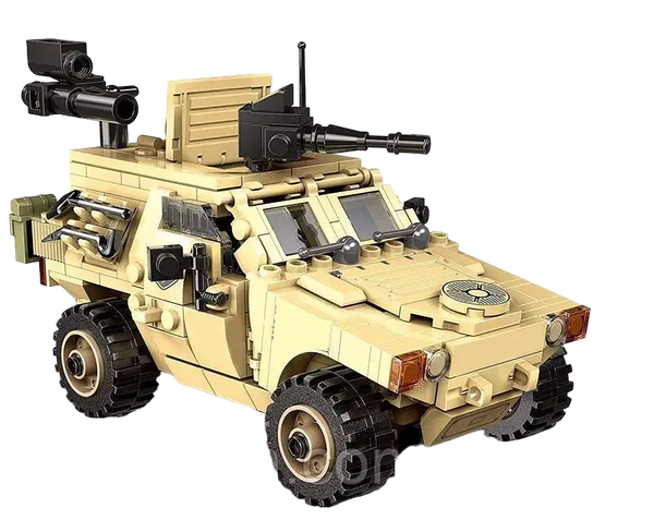 Конструктор Бойова машина. Дозор-Б 404 деталі Військова Техніка Teko