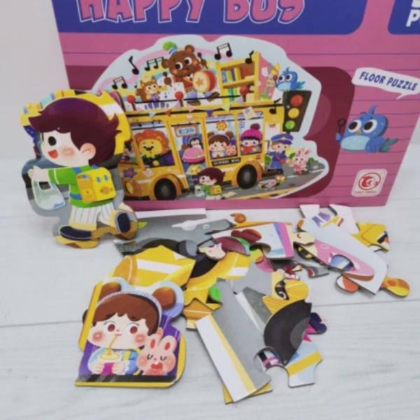 Пазли Музичний автобус 59 елементів Happy Bus