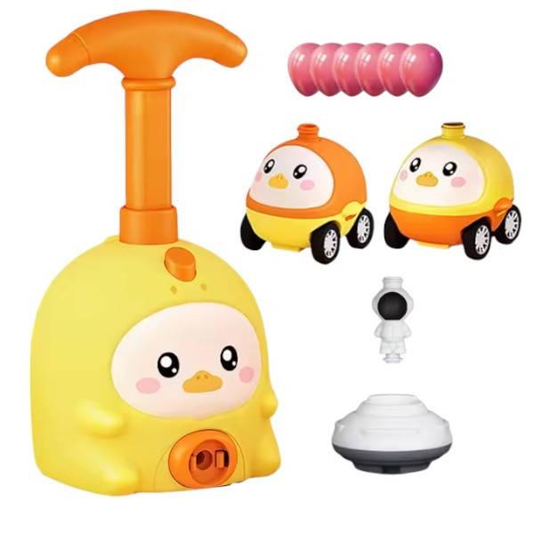Аеромобіль з повітряними кульками Balloon Inertia Car D8811 Жовтий