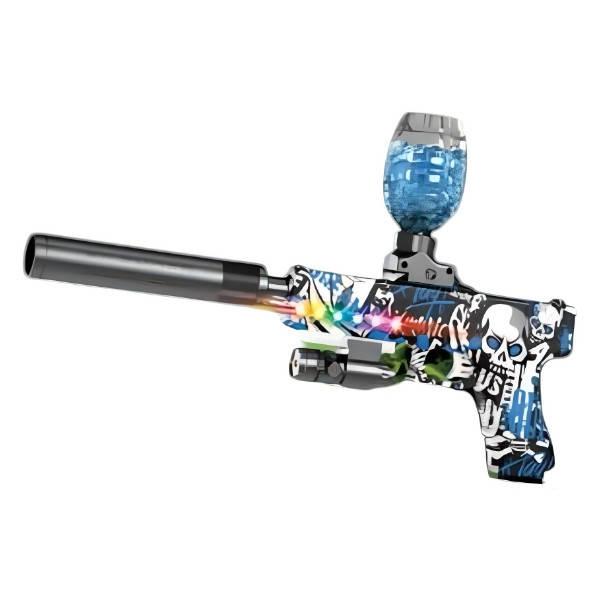 Пістолет з орбізами заряджання USB Water gun WH74 Чорний з блакитним