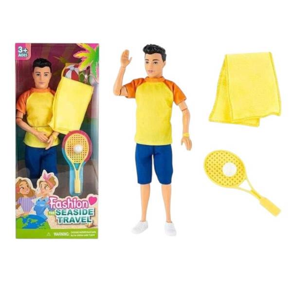Лялька Хлопець на пляжі ST 55669-16 Жовто-Синій